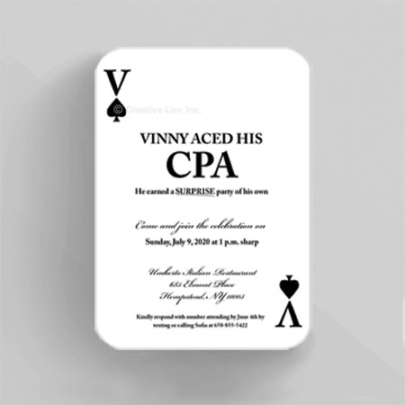 Ace-CPA Graduation Invitation