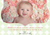 Trellis Holiday Flat Photo Card